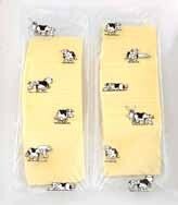Gouda Cheese 10x10cm Slices 1kg