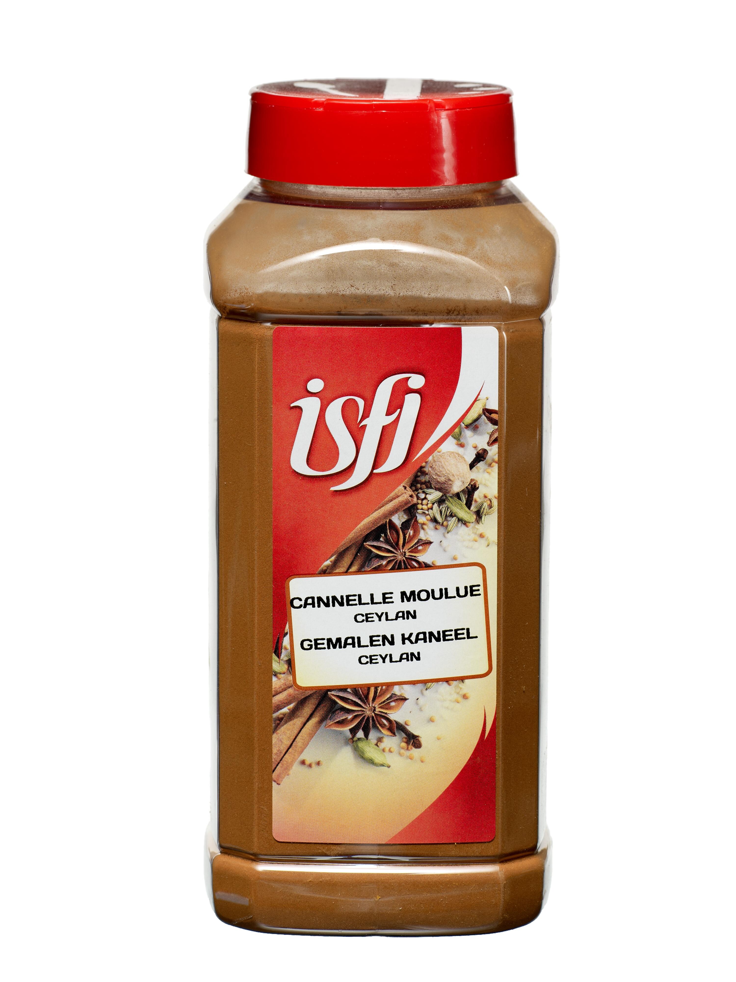 Cinnamon Ground 430gr Pet Jar Isfi Spices