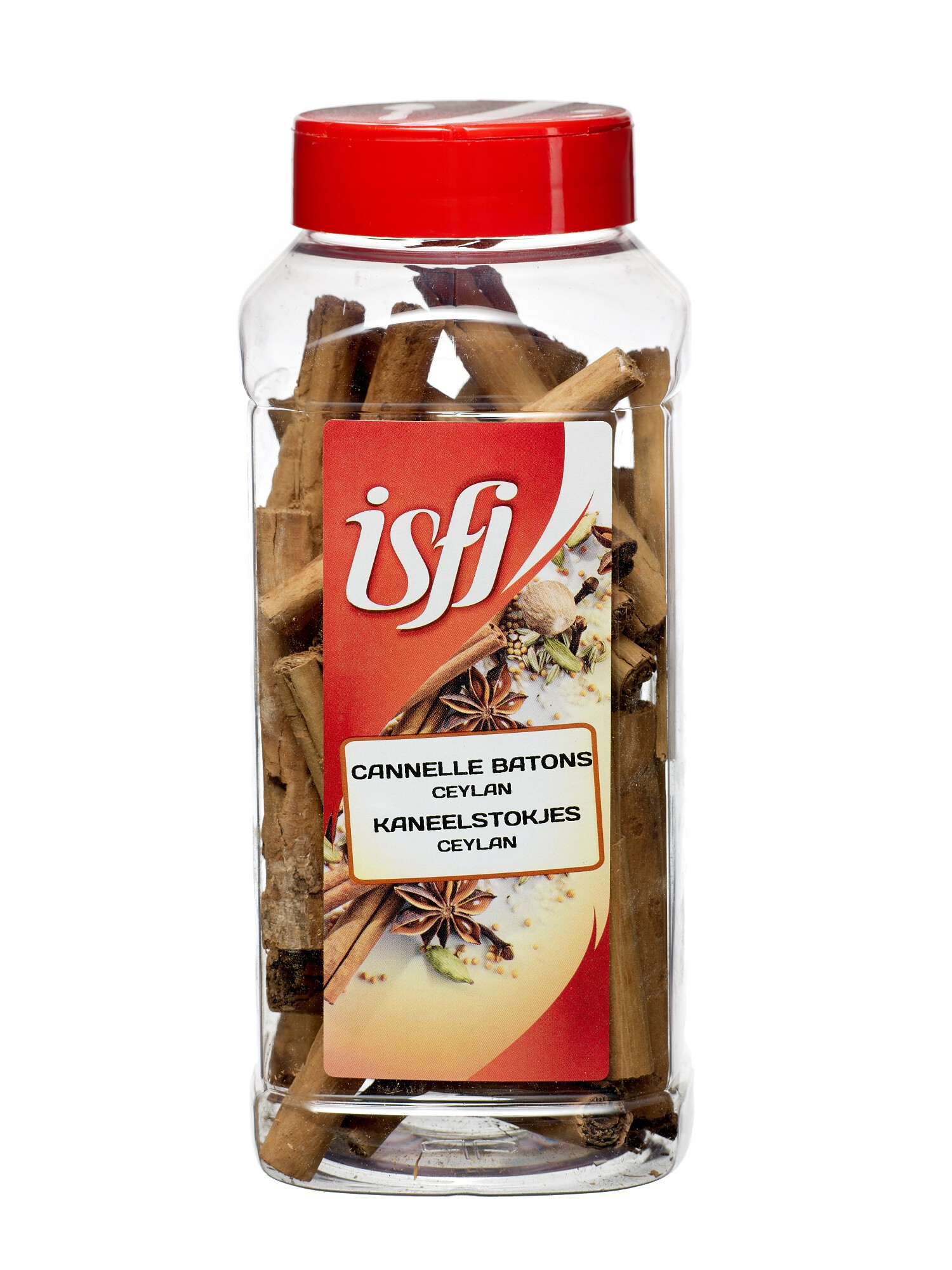 Isfi Cinnamon Sticks Ceylon Whole 130gr Pet Jar