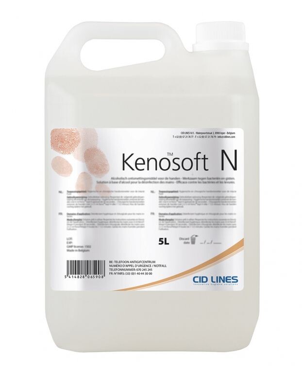 KenoSoft N Non Parfumed Gentle Hand Lotion 5L Cid Lines