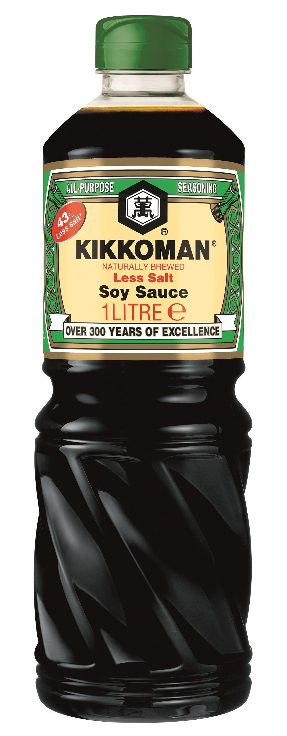 Kikkoman Soy Sauce Less Salt 1L PET