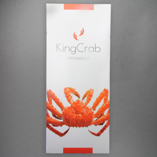 Norseaco King Krab legs cooked 150-400g/st IQF 3.6kg