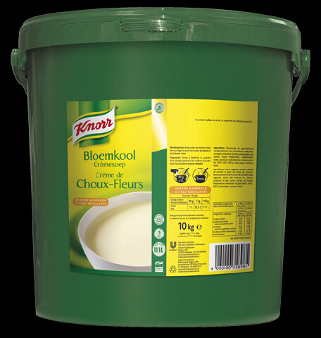 Knorr bloemkoolcremesoep 10kg poeder