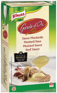 Knorr Garde d'Or Maille Grain Musterd sauce Minute 1L Ready to Use