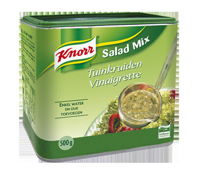 Knorr tuinkruidenvinaigrette salad mix 6x500gr