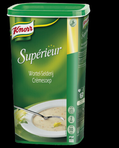 Knorr Superior soup cream of celery & carrot 0.985kg