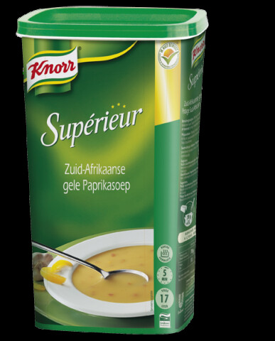 Knorr Superior soup South African yellow pepper 1.12kg