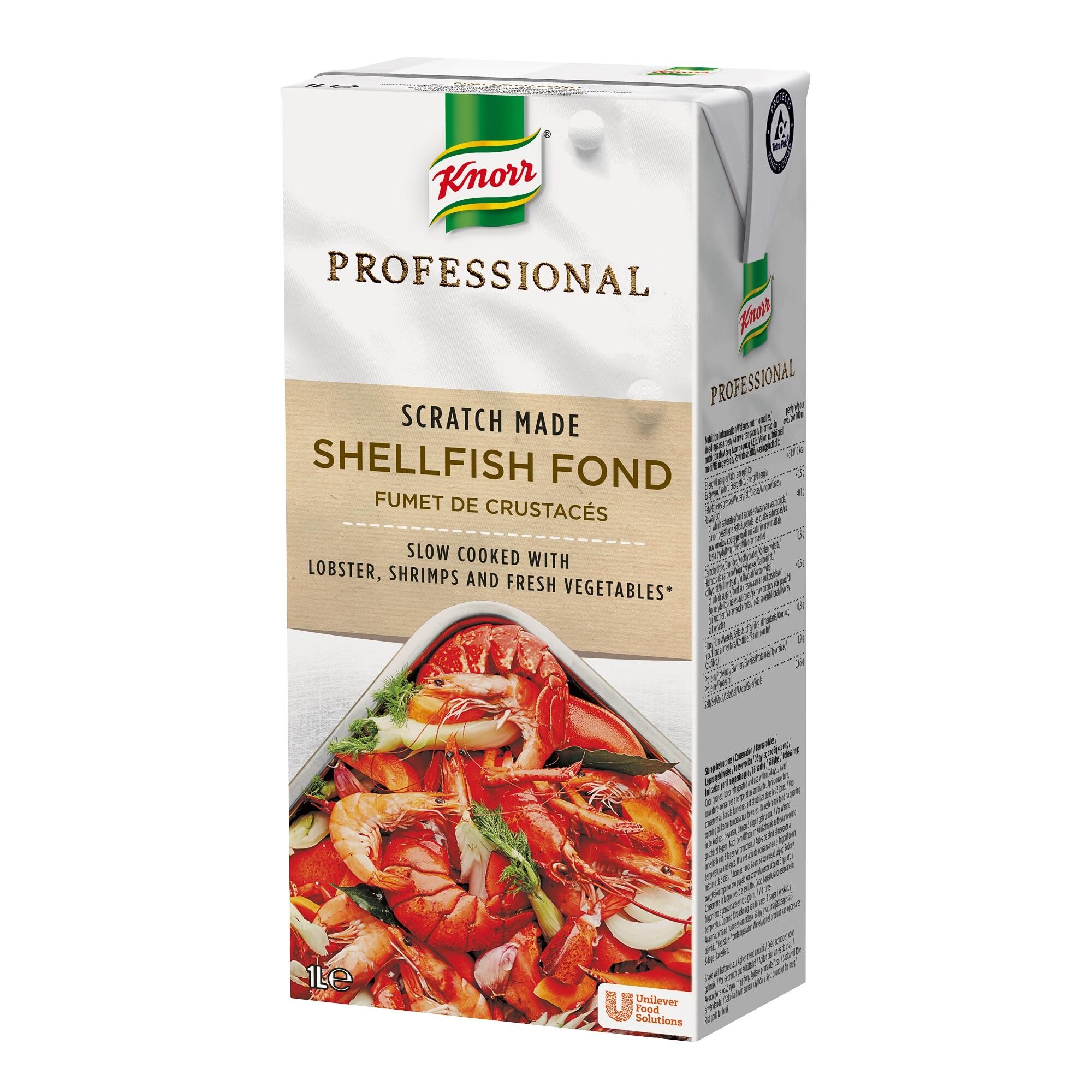 Knorr Liquid Shellfish Fond 1L Professional