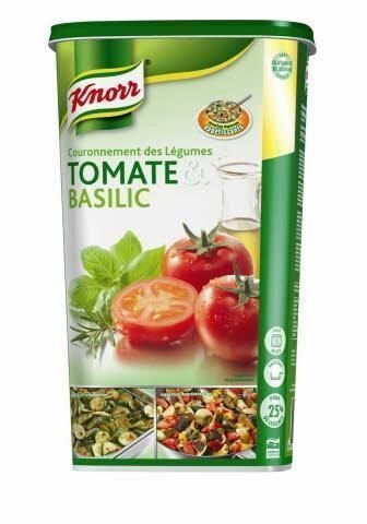 Knorr Tomaat & Baslicum 1kg kruidenglacering groenten