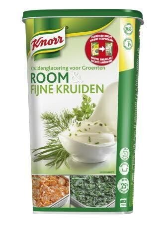 Knorr Room & Fijne Kruiden 1kg kruidenglacering voor groenten