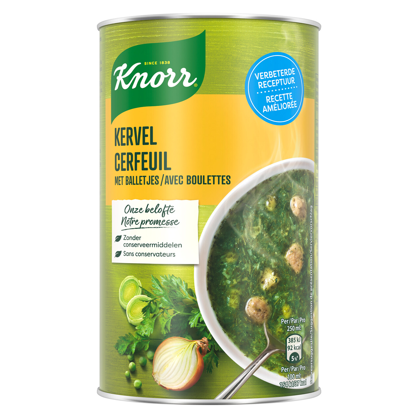 Knorr Chervil soup with meatballs 12x51.5cl canned