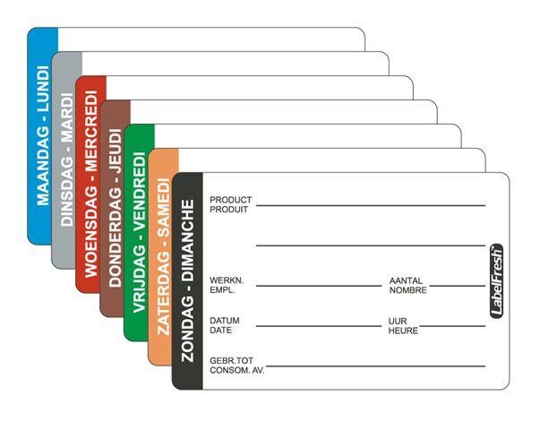 Labelfresh 500 labels pro 70x45mm vrijdag