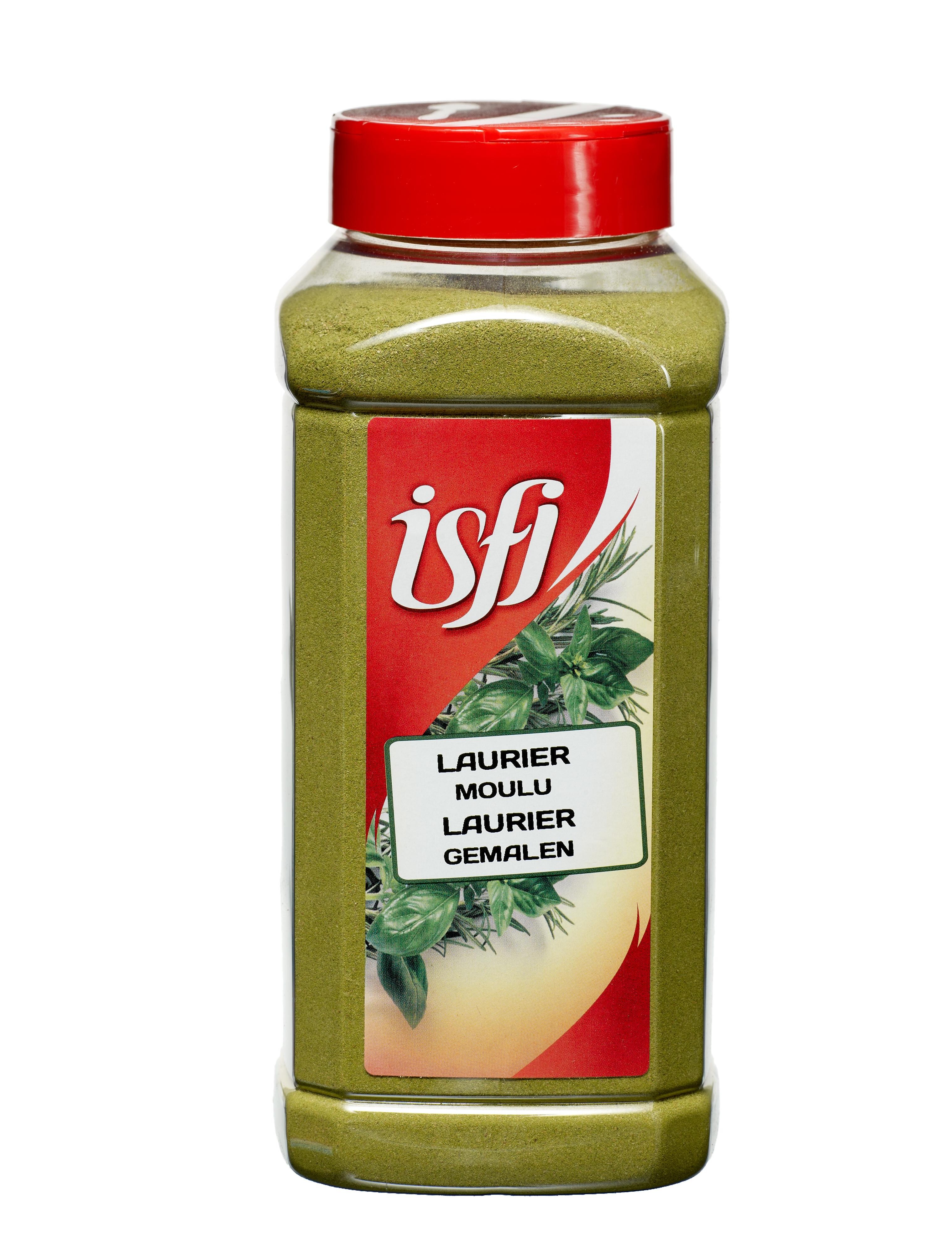 Bay Leaves Ground 380gr Pet Jar Isfi Spices