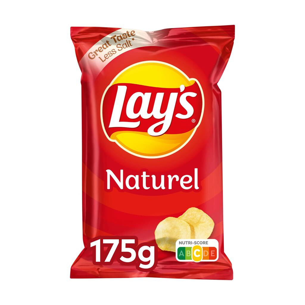 Lay's Chips natural salt 175gr