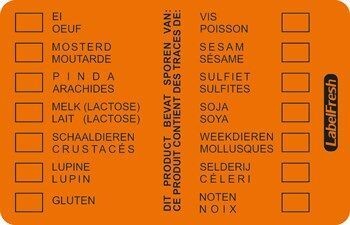 Labelfresh 500 labels 70x45mm Allergenen