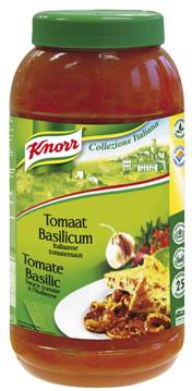 Knorr tomaat & basilicum 2,25L Italiaanse tomatensaus