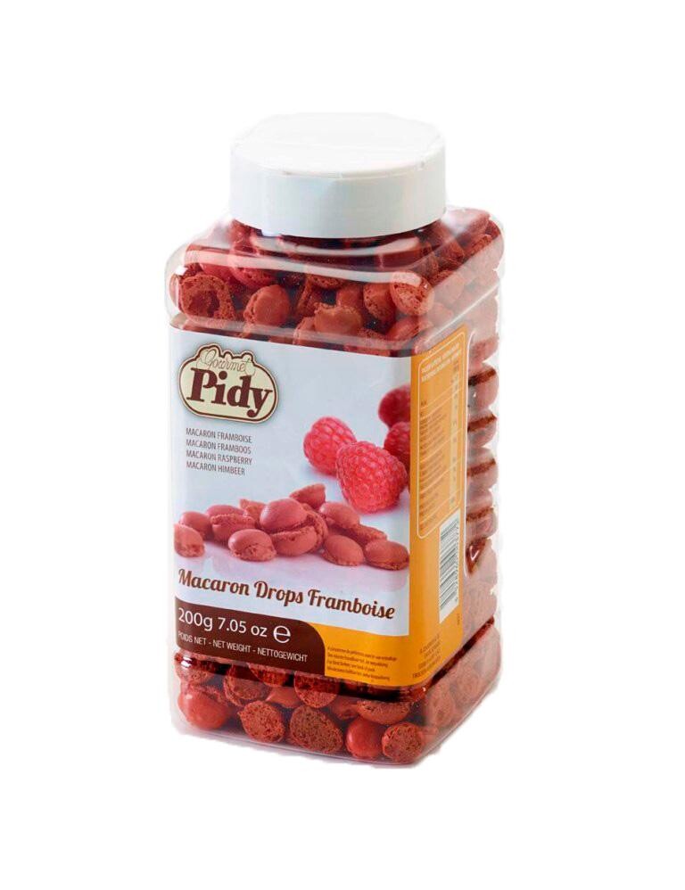 Pidy Mini Macarons Framboise 200gr