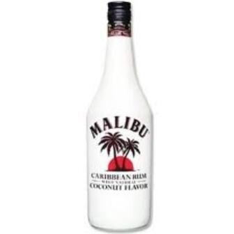 Malibu 1L 21% White Coconut Rum