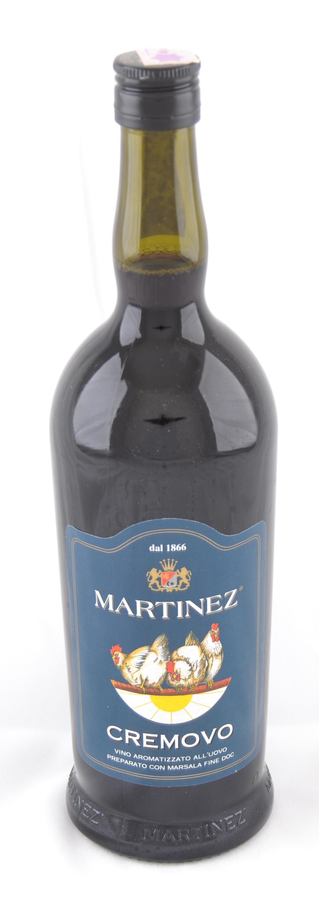 Marsala wine Cremovo 1L 16% Martinez (Sicilia)