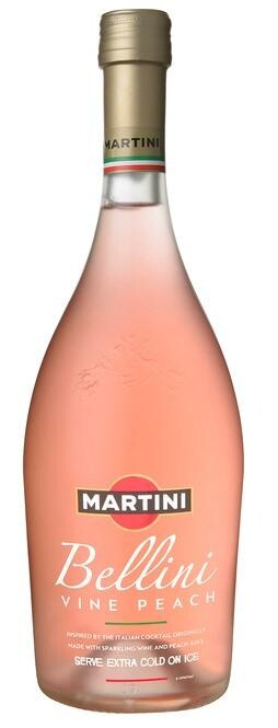 Martini Bellini 75cl Perzik Cocktail Online Kopen - Nevejan