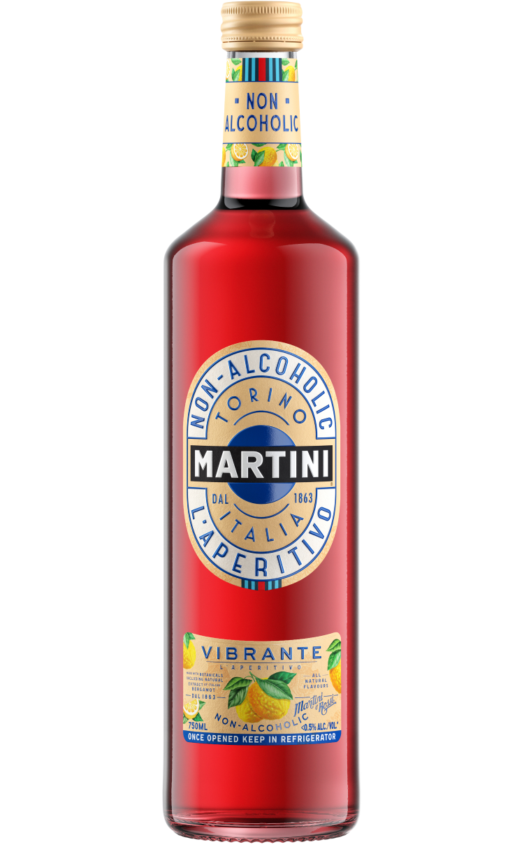 Martini Vibrante 75cl 0% Non Alcoholic Red Vermouth