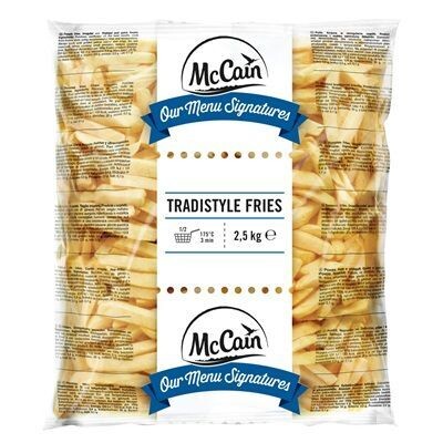 Mc Cain Tradistyle Fries 2.5kg Foodservice Frozen