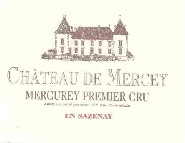 Mercurey red 1ºCru En Sazenay Chateau de Mercey 75cl