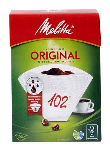 Melitta 102 100st koffiefilterpapier