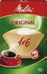 Melitta 1x6 100st