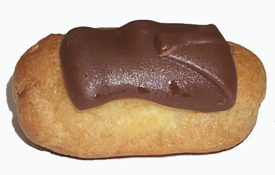 Poppies mini eclair vanilla 168pcs 2.8kg Frozen