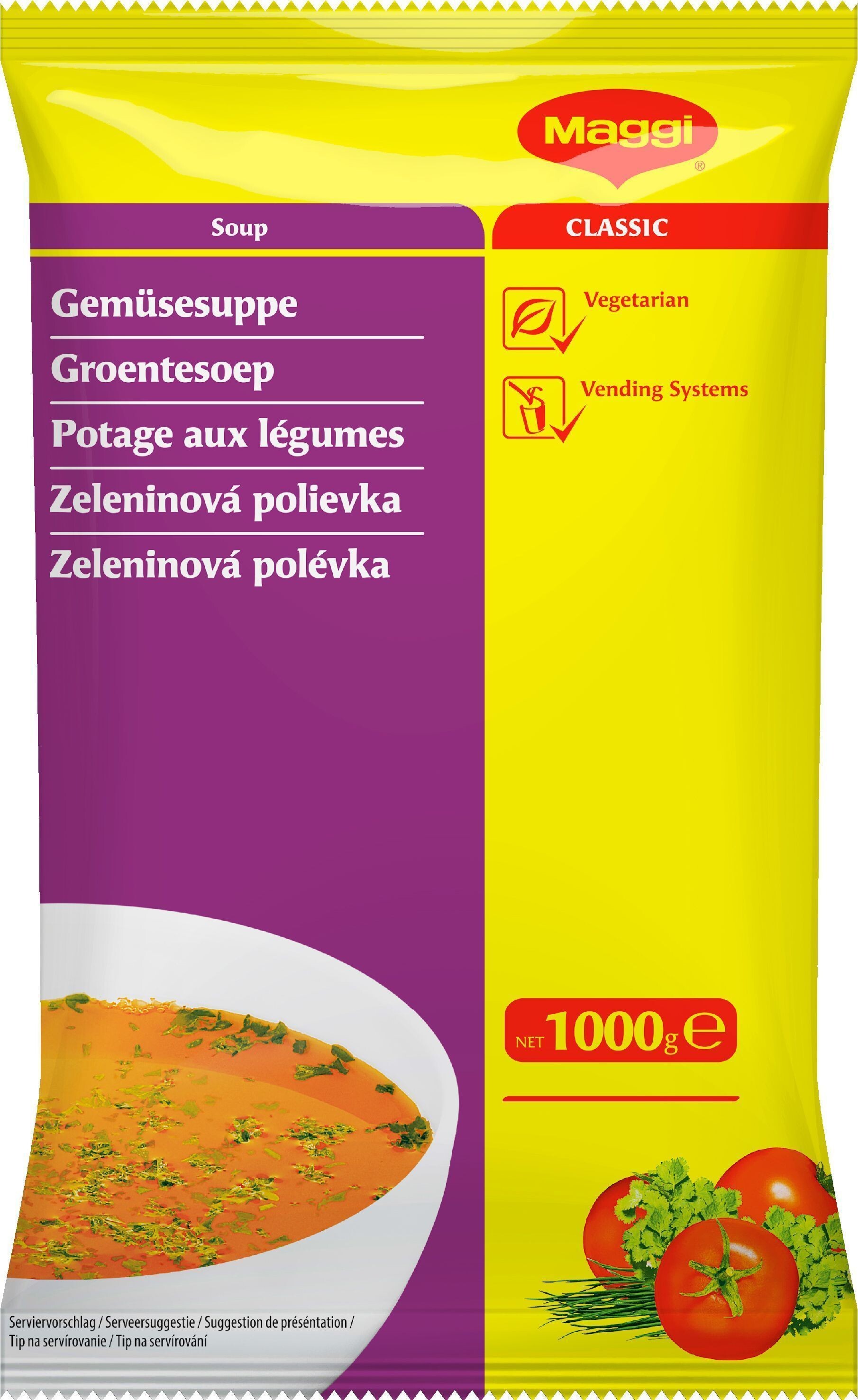 Nestlé Maggi Vegetable Soup Vending Machine 6x1kg