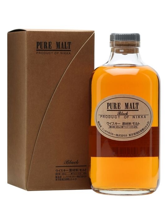 Nikka Pure Malt Black 50cl 43% Japanese Malt Whisky 