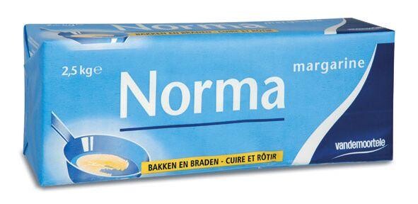 Norma margarine 4x2.5kg Vandemoortele