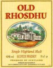 Old Rhosdhu 5 Years Old 70cl 40% Highland Single Malt Scotch Whisky