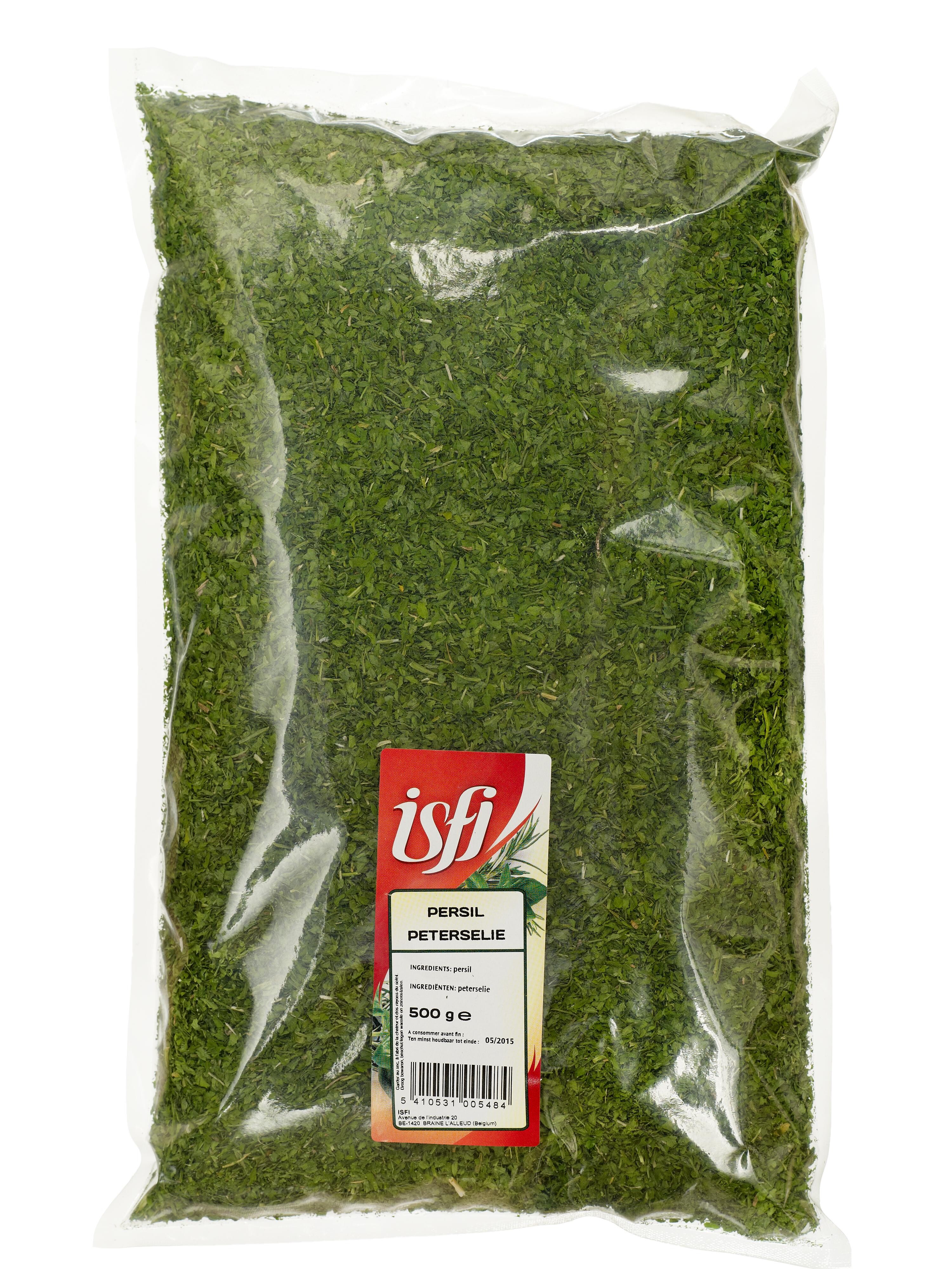 Parsley Leaves Dried 500gr Cello Bag Isfi Spices