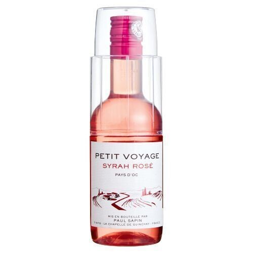 Petit Voyage Syrah Vin de Pays d'Oc Rosé 18.7cl Paul Sapin 