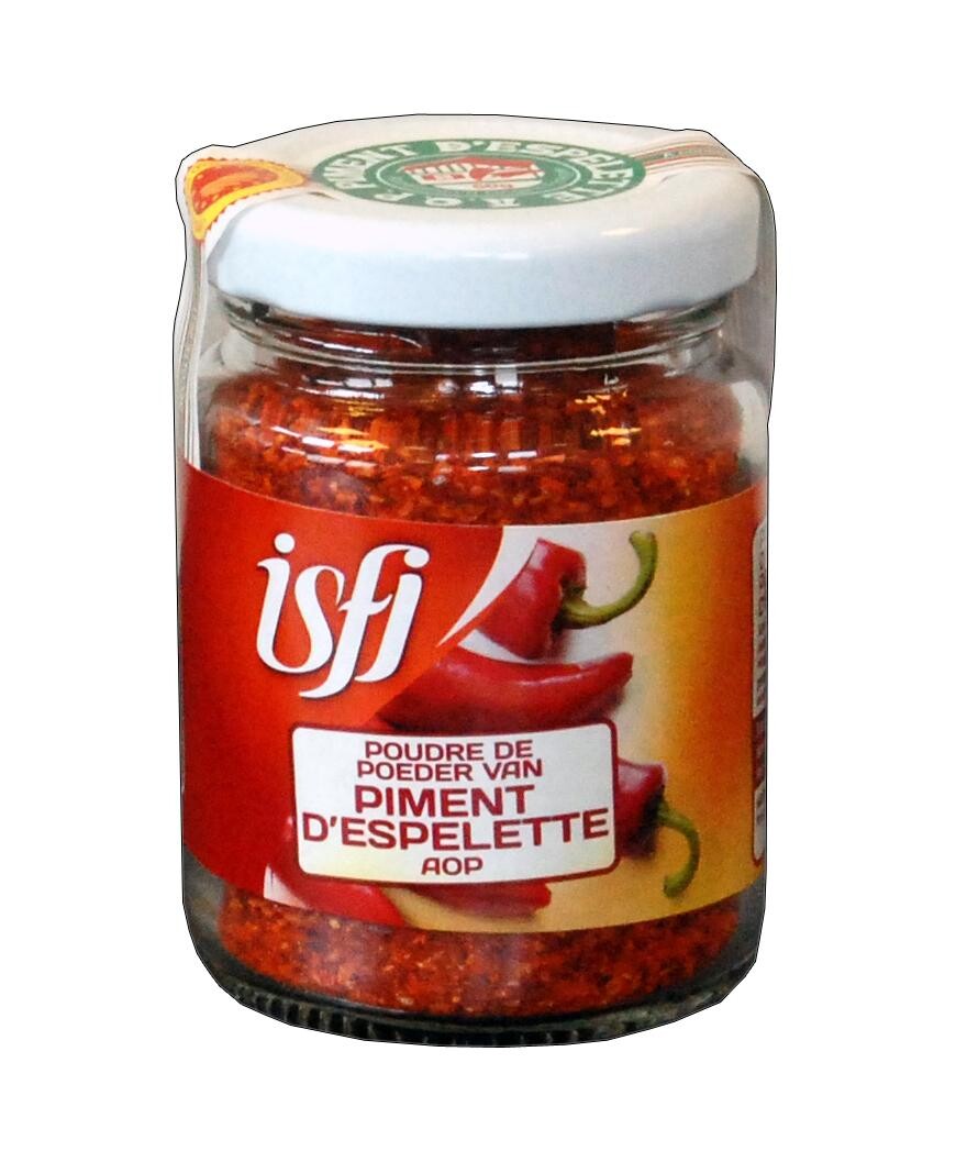 Espelette Pepper AOP powder 50gr Isfi