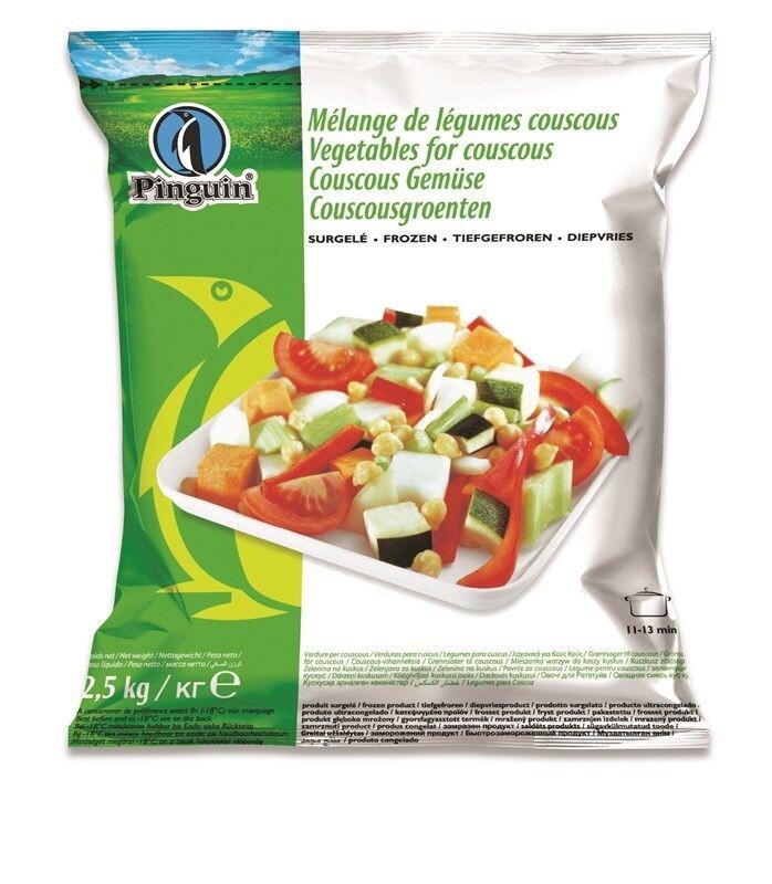 Pinguin Vegetables for Couscous 2.5kg Frozen