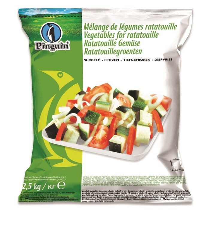 Pinguin Vegetables for Ratatouille 2.5kg Frozen