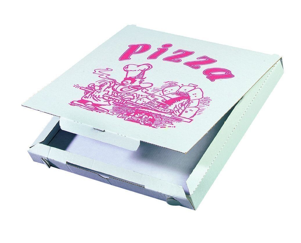 Pizza Box Vegetale Cuboxal 32x32x3 cm 150pcs