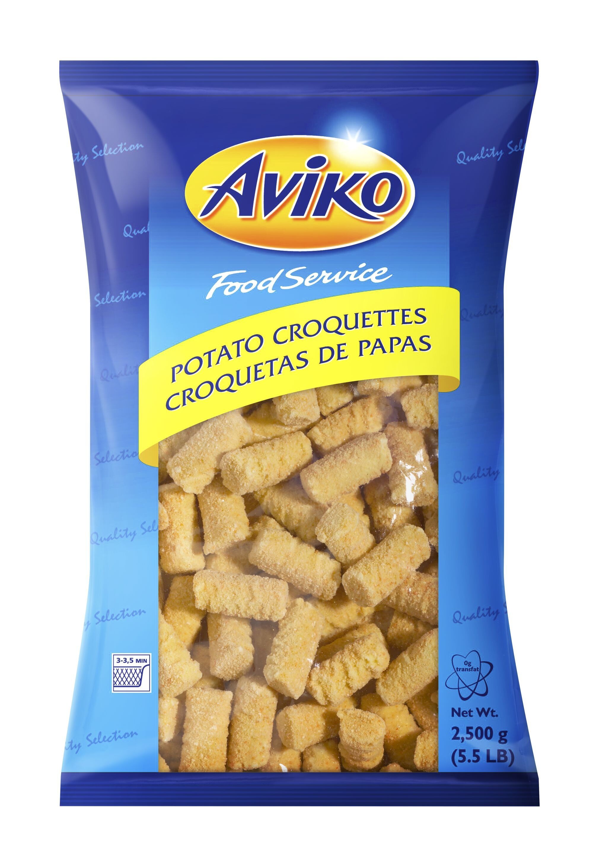 Aviko Pommes Croquettes 2.5kg Foodservice Frozen