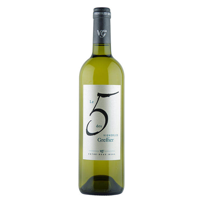 Le 5 des Vignobles Greffier 75cl 2015 Bordeaux Entre-Deux-Mers