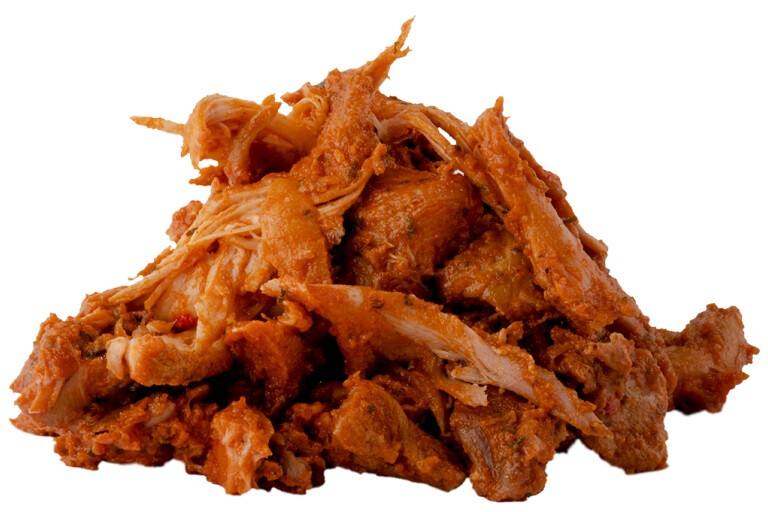 Batch 85 Pulled Chicken Tinga 500gr frozen L.A. Streetfood