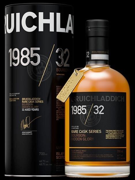 Bruichladdich 1985 Rare Cask 32 Year Old 70cl 48.7% Islay Single Malt Scotch Whisky
