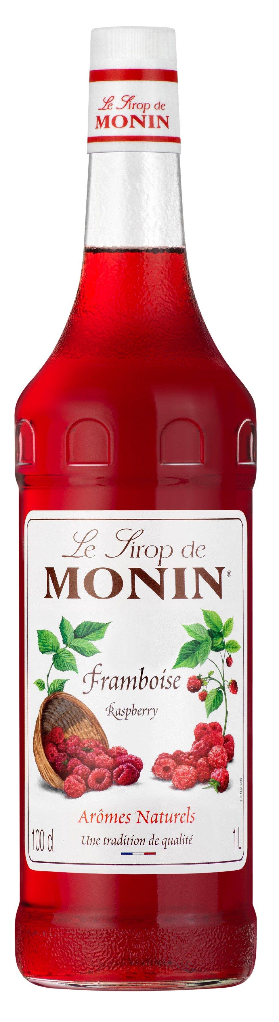 Monin raspberry syrup 1L 0%