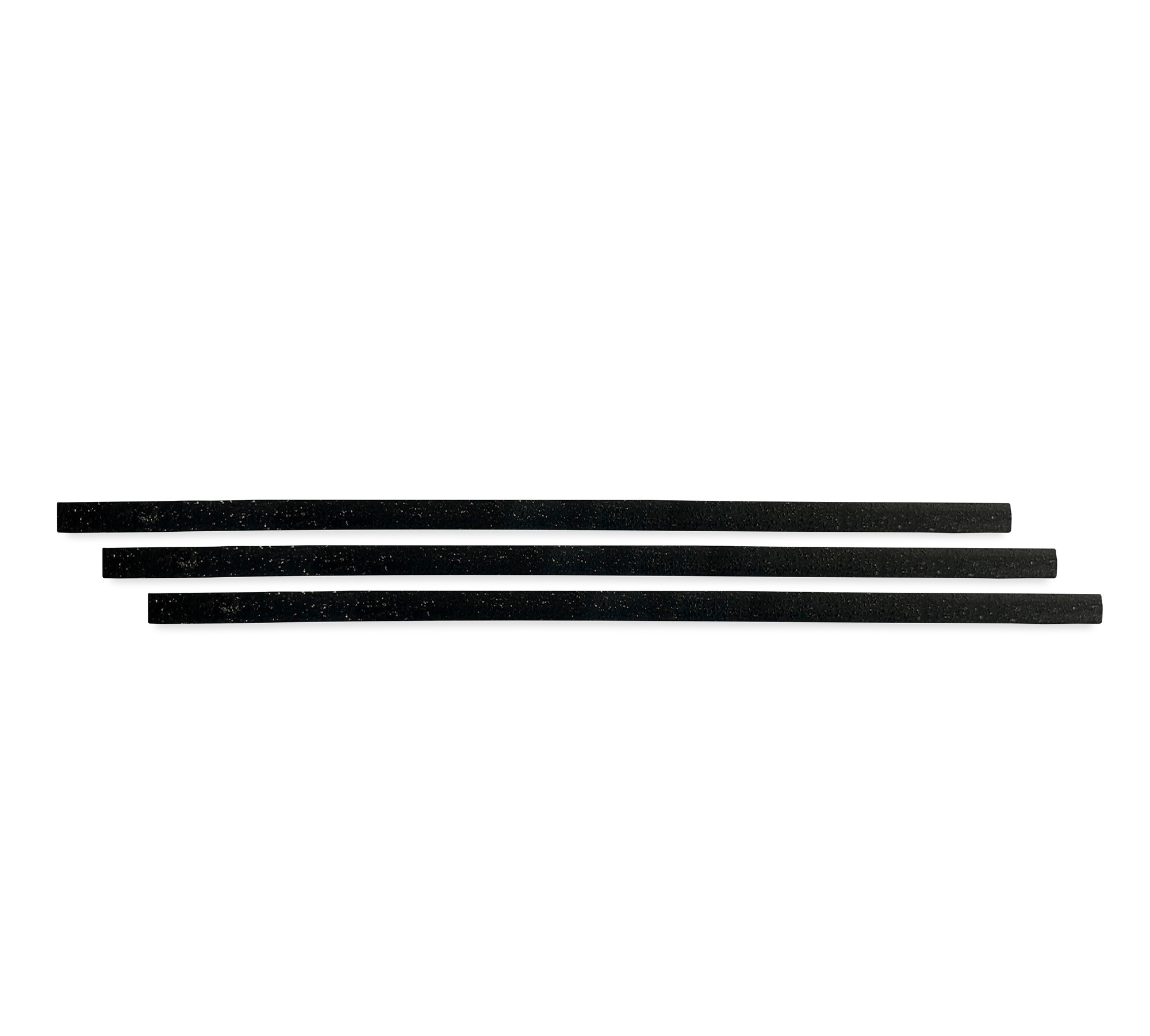 Refork Biodegradable Drinking Straws 9.06" Black 100pcs Sier Disposables 20230