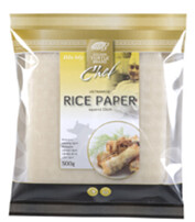 Rice Paper Square 19cm 500gr Golden Turtle Brand