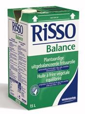 Risso Balance 15L frying oil Vandemoortele
