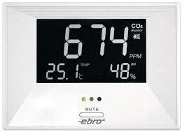 Room Climate Monitor CO2 meter RM100 Ebro