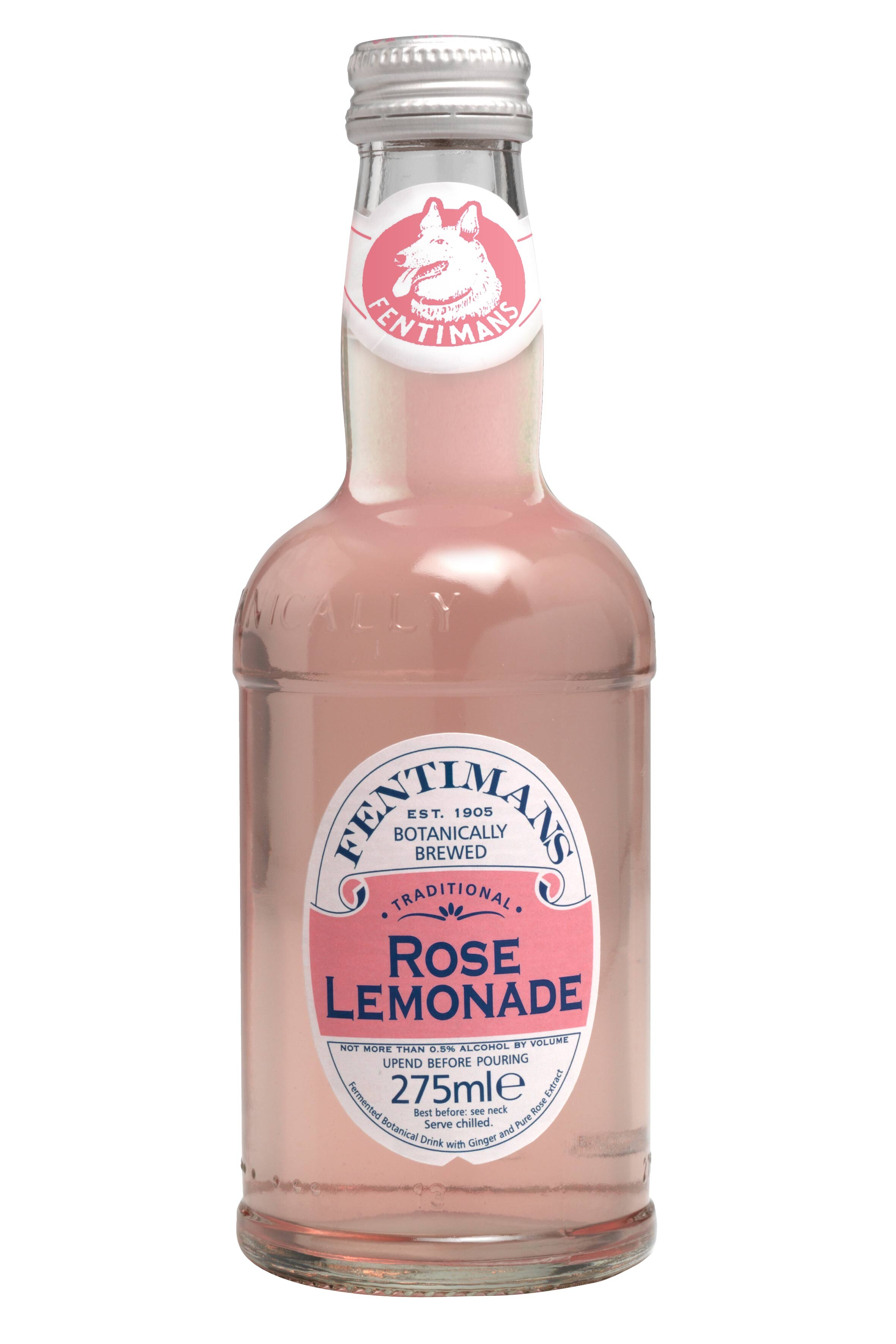 Fentimans Rose Lemonade 275ml One Way